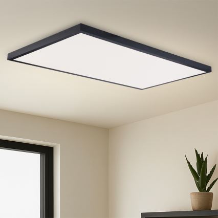 Brilagi - LED kupatilsko plafonsko svetlo FRAME LED/96W/230V 120x60 cm 3000/4000/6000K IP44 crna
