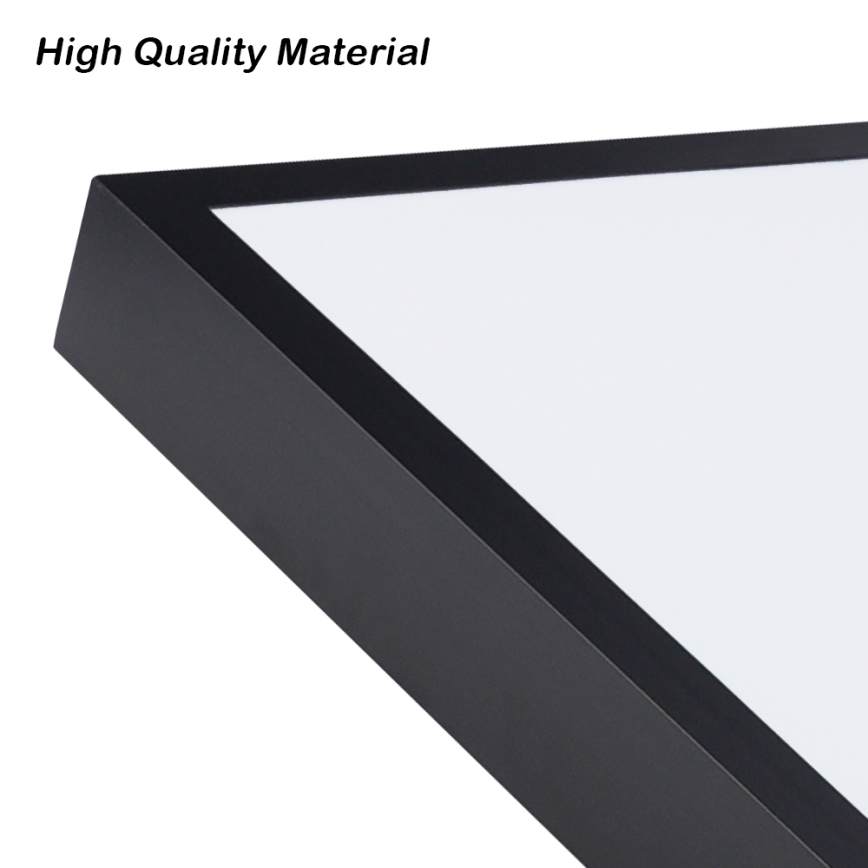Brilagi - LED kupatilsko plafonsko svetlo FRAME LED/96W/230V 120x60 cm 3000/4000/6000K IP44 crna