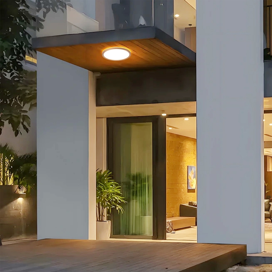 Brilagi - LED kupatilsko plafonsko svetlo ULTRA TANAK LED/12W/230V prečnik 22,5 cm roze zlato IP54