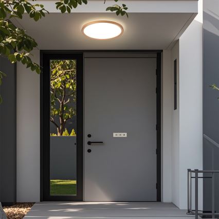 Brilagi - LED plafonsko svetlo za kupatilo ULTRA SLIM LED/24W/230V Ø 42 cm ružičasto zlato IP54