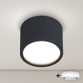 BRILAGI - LED Kupatilsko spot svetlo SMOOTH 1xGX53/15W/230V 60x82 mm crna IP54