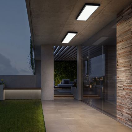 Brilagi - LED plafonsko svetlo za kupatilo FRAME LED/50W/230V 120x30 cm IP44 crna