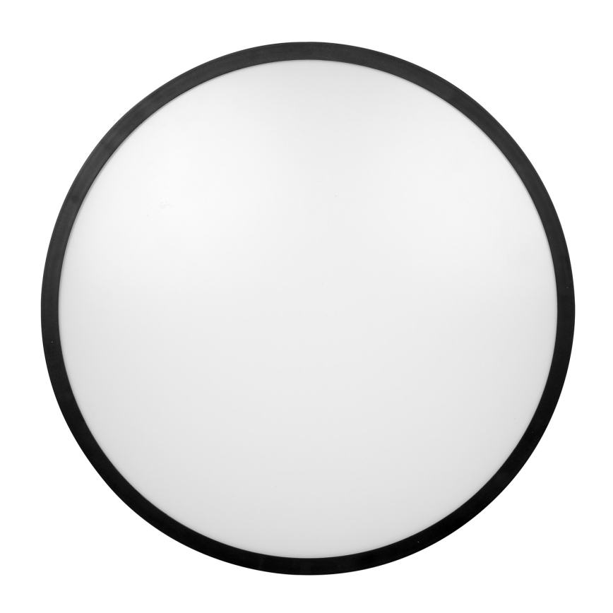 Brilagi - LED plafonsko svetlo za kupatilo sa senzorom ZENNA LED/12W/230V prečnik 25 cm IP44 crno + daljinski upravljač