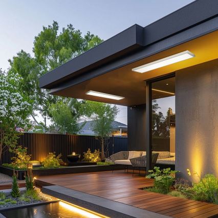 Brilagi - LED plafonsko svetlo za kupatilo FRAME LED/50W/230V 3000/4000/6000K 120x30 cm IP44 srebrno