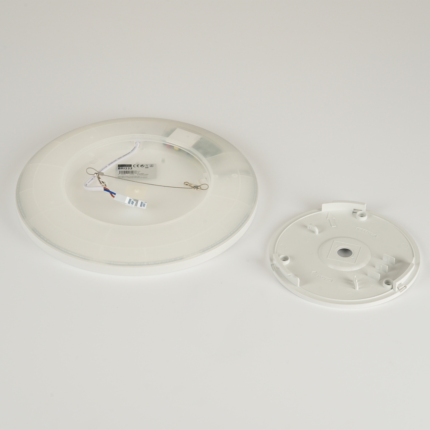 Brilagi - LED kupatilsko stropno svetlo ULTRA SLIM LED/12W/230V Ø 22,5 cm bela IP54