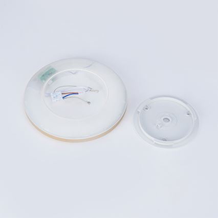 Brilagi - LED plafonsko svetlo za kupatilo ULTRA SLIM LED/12W/230V prečnik 22,5 cm zlatno IP54