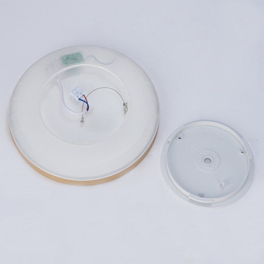 Brilagi - LED plafonsko svetlo za kupatilo ULTRA SLIM LED/18W/230V Ø 30 cm zlatna IP54