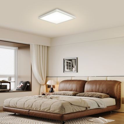Brilagi - LED plafonska svetiljka za kupatilo ULTRA SLIM LED/24W/230V 42x42 cm bela IP54