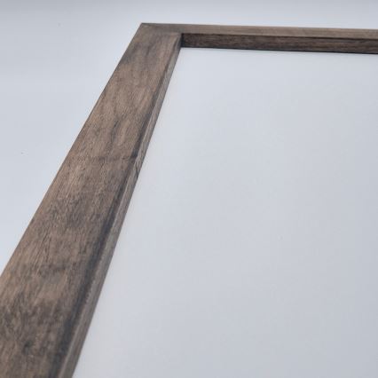 Brilagi - LED kupatilsko stropno svetlo WOODY FRAME LED/40W/230V 120x30 cm IP44 hrast/orah