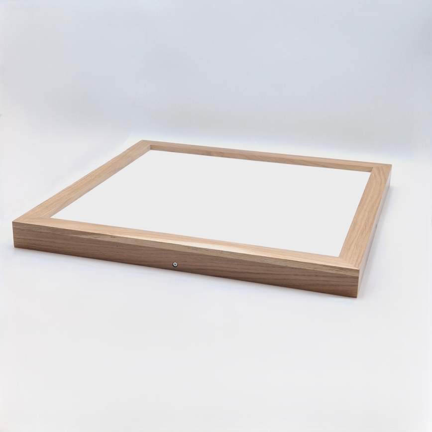 Brilagi - LED plafonsko svetlo za kupatilo WOODY FRAME LED/40W/230V 60x60 cm IP44 hrast