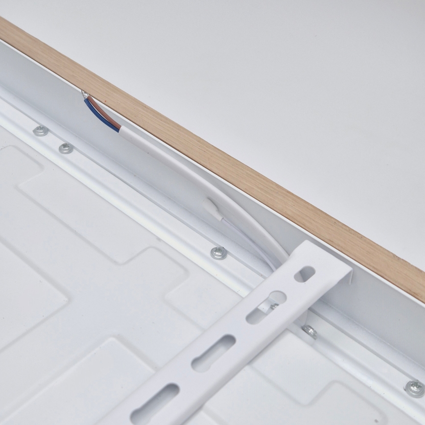 Brilagi - LED plafonsko svetlo za kupatilo WOODY FRAME LED/40W/230V 60x60 cm IP44 hrast