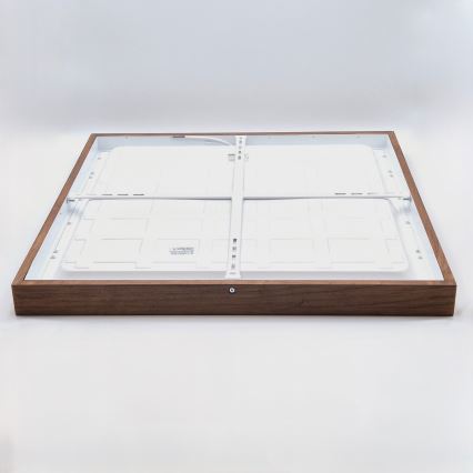 Brilagi - LED plafonsko svetlo za kupatilo WOODY FRAME LED/40W/230V 60x60 cm IP44 hrast-trešnja