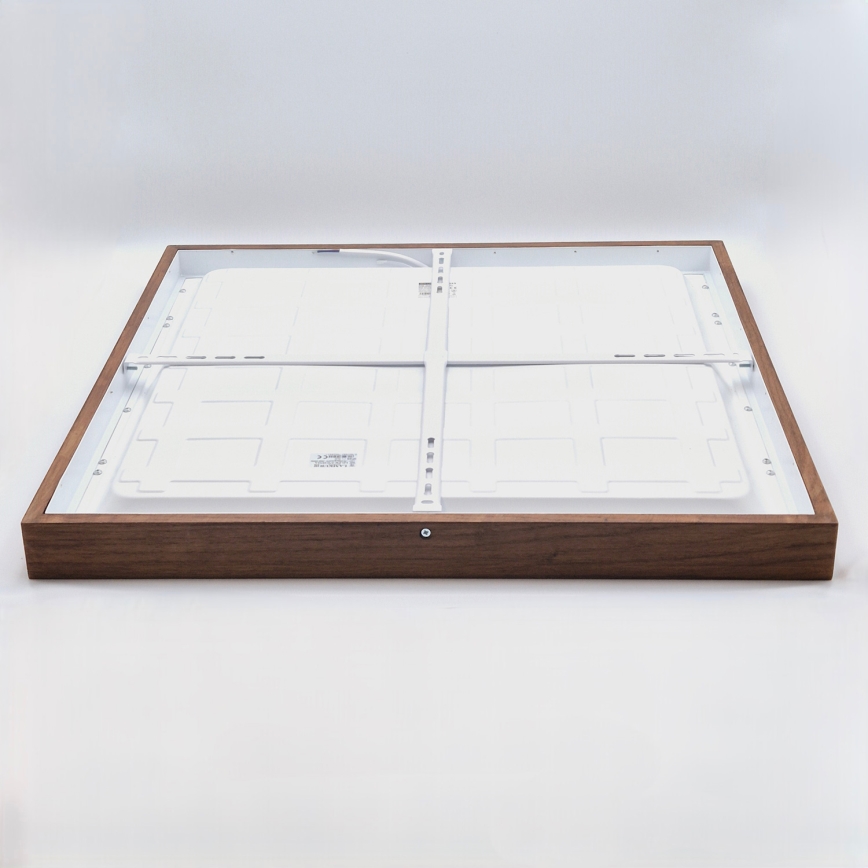 Brilagi - LED plafonsko svetlo za kupatilo WOODY FRAME LED/40W/230V 60x60 cm IP44 hrast-trešnja
