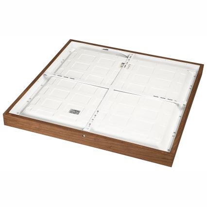Brilagi - LED plafonsko svetlo za kupatilo WOODY FRAME LED/40W/230V 60x60 cm IP44 hrast-trešnja