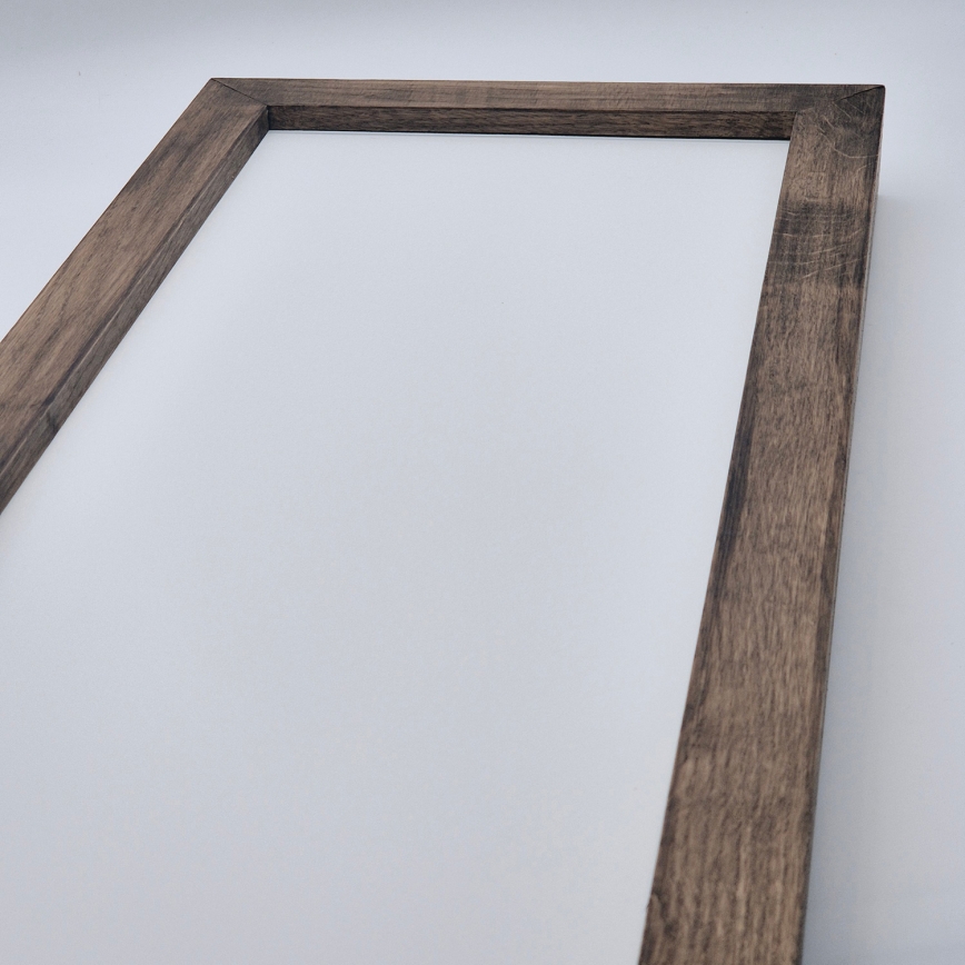 Brilagi - LED stropno svetlo za kupatilo WOODY FRAME LED/50W/230V 120x30 cm IP44 hrast orah