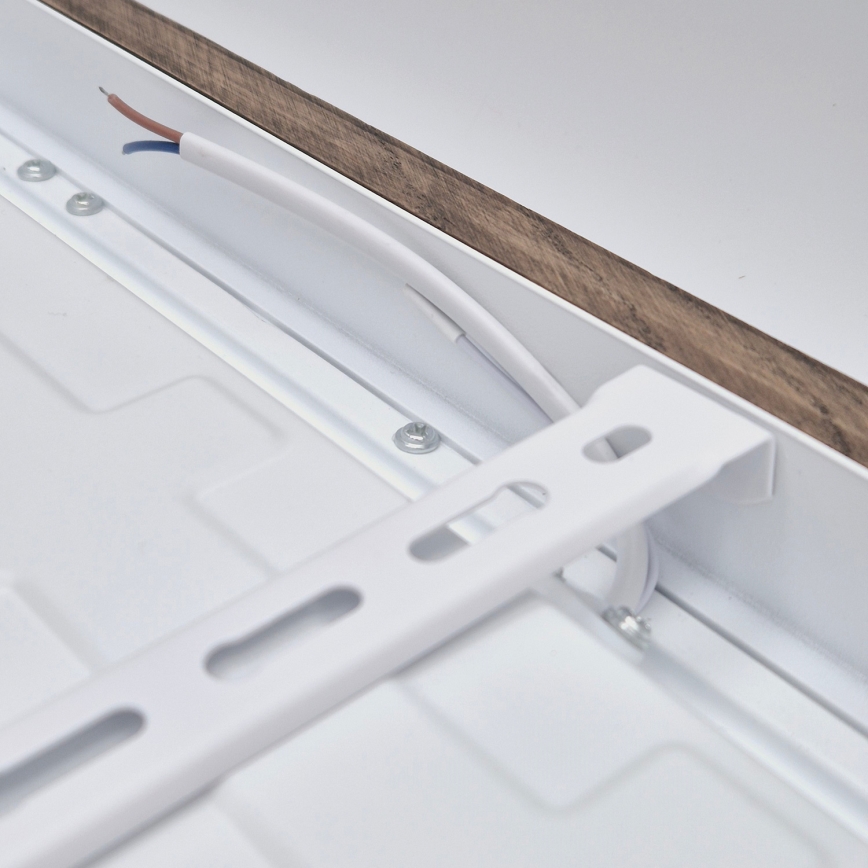 Brilagi - LED plafonsko svetlo za kupatilo WOODY FRAME LED/50W/230V 60x60 cm IP44 hrast/orah