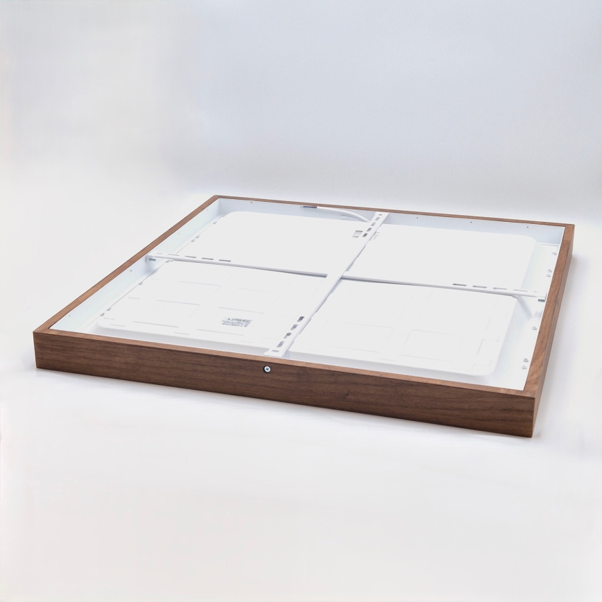 Brilagi - LED plafonsko svetlo za kupatilo WOODY FRAME LED/50W/230V 60x60 cm IP44, hrast/trešnja