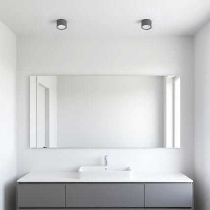 BRILAGI - LED Kupatilsko ugradno spot svetlo SMOOTH 1xGX53/15W/230V 60x82 mm antracit IP54