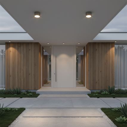 Brilagi - LED Kupatilsko ugradno spot svetlo SMOOTH 1xGX53/15W/230V antracit IP65