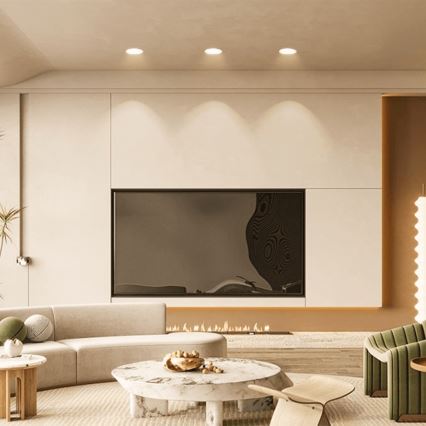 Brilagi - LED kupatilsko ugradno svetlo LED/12W/230V 3000K bela IP65