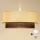Brilagi - LED luster na kablu BOHO STYLE 1xE27/15W/230V prečnik 40 cm krem/braon