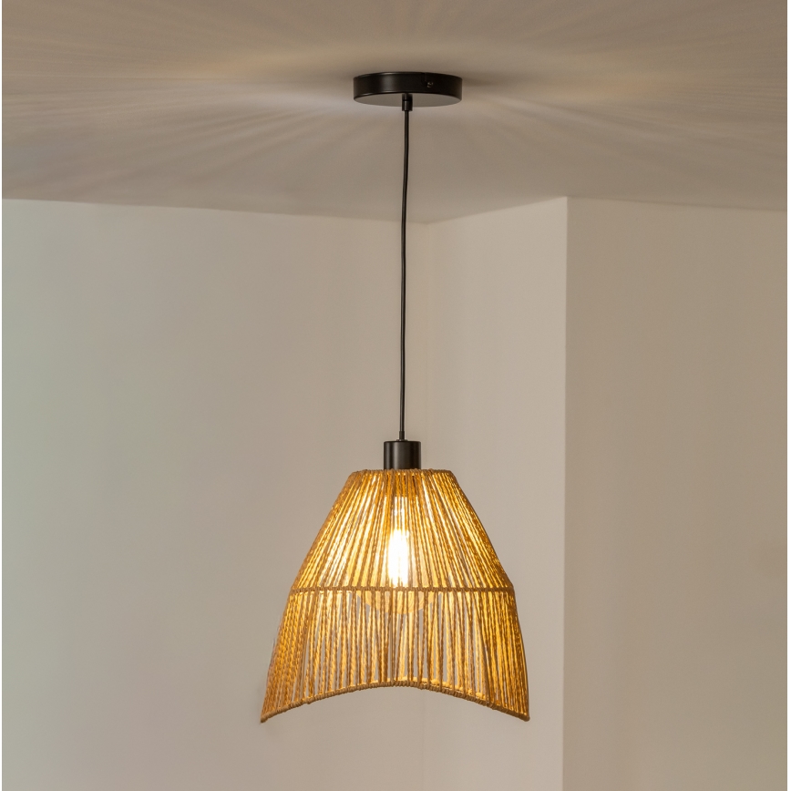 BRILAGI - LED luster na kablu CERIA BOHO 1xE27/40W/230V Ø 30 cm braon