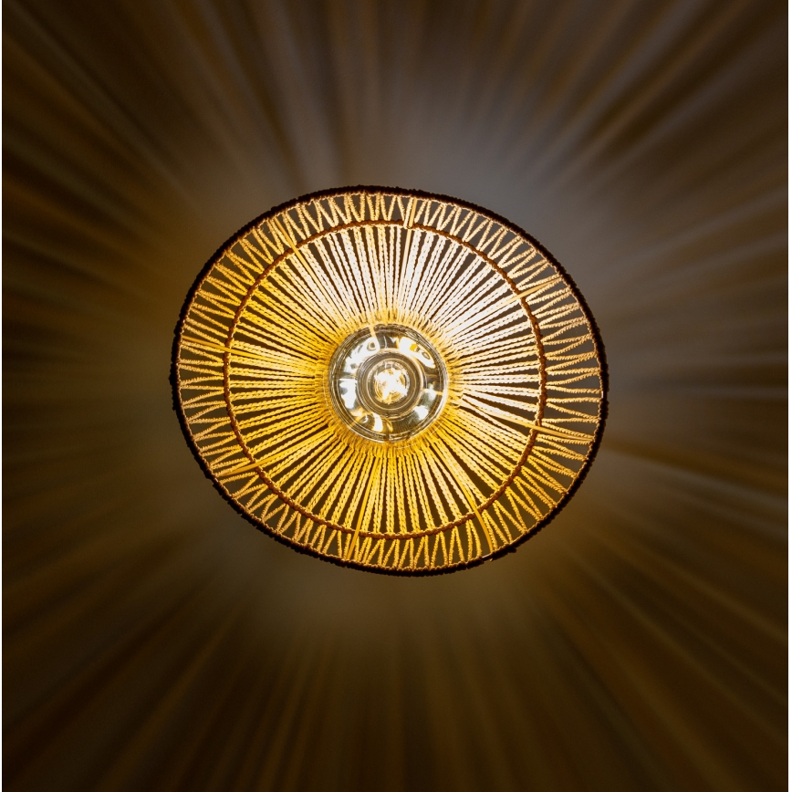 BRILAGI - LED luster na kablu CERIA BOHO 1xE27/40W/230V Ø 30 cm braon