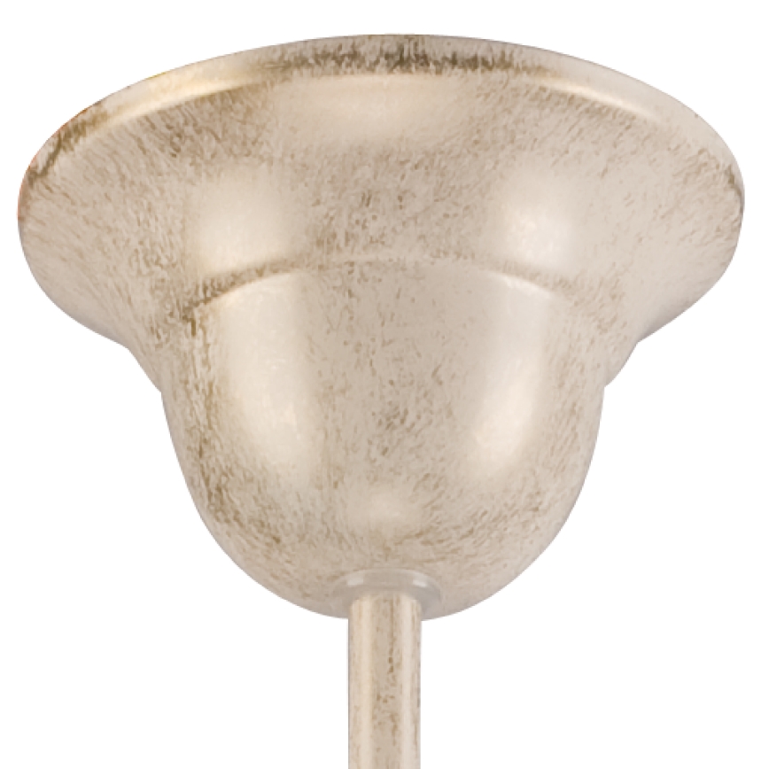 Brilagi - LED luster na lancu ANTICO 3xE27/60W/230V 3000K bela patina
