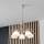 Brilagi - LED luster na lancu ANTICO 5xE27/60W/230V 3000K bela patina