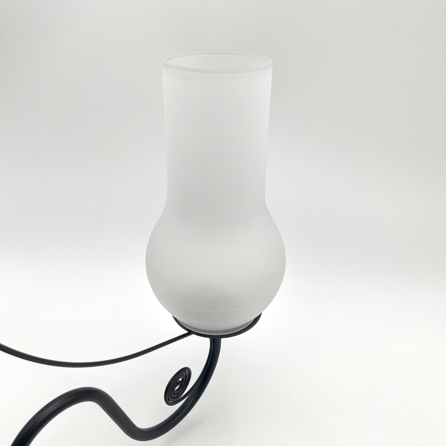 Brilagi - LED luster na lancu COTTAGE 3xE14/40W/230V crna/bela