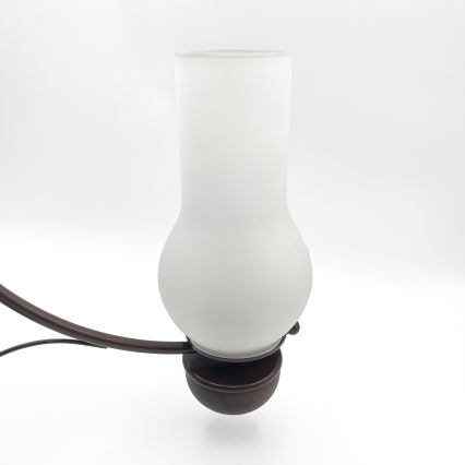 Brilagi - LED luster na lancu COTTAGE 3xE14/40W/230V hrast/bela