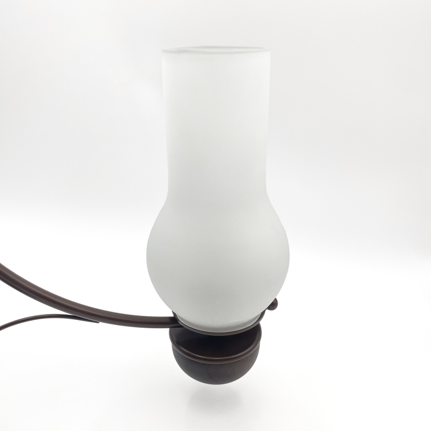 Brilagi - LED luster na lancu COTTAGE 3xE14/40W/230V hrast/bela