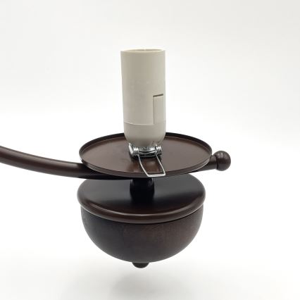 Brilagi - LED luster na lancu COTTAGE 3xE14/40W/230V hrast/bela