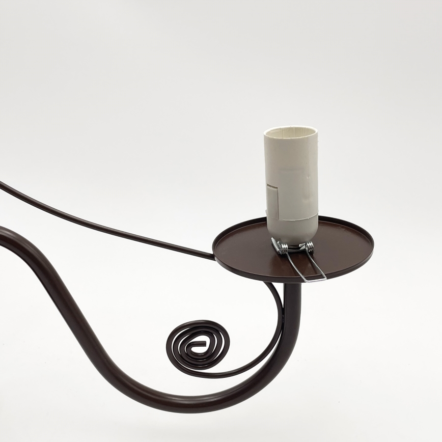 Brilagi - LED luster na lancu COTTAGE 3xE14/40W/230V smeđa