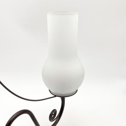 Brilagi - LED luster na lancu COTTAGE 5xE14/40W/230V braon/bela