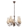 Brilagi - LED luster na lancu COTTAGE 5xE14/40W/230V braon