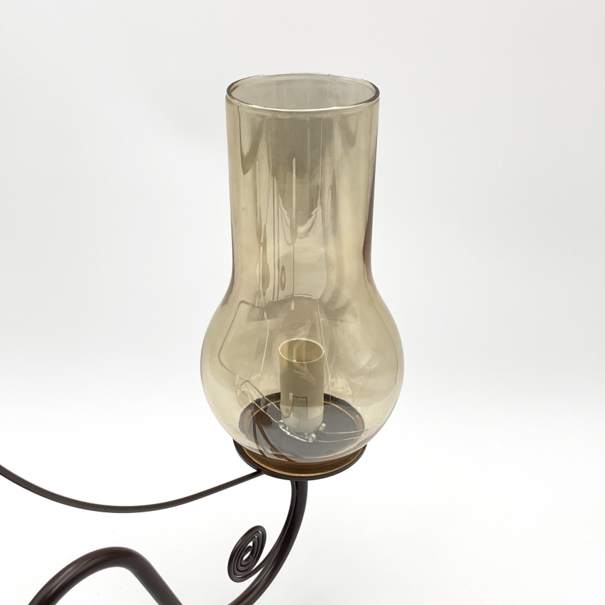 Brilagi - LED luster na lancu COTTAGE 5xE14/40W/230V braon