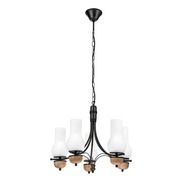 Brilagi - LED luster na lancu COTTAGE 5xE14/40W/230V buk/bela