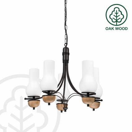 BRILAGI - LED luster na lancu COTTAGE 5xE14/40W/230V buk/bela