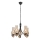 Brilagi - LED luster na lancu COTTAGE 5xE14/40W/230V bukva/smeđa