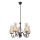 Brilagi - LED luster na lancu COTTAGE 5xE14/40W/230V crna/smeđa