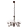 Brilagi - LED luster na lancu COTTAGE 5xG9/40W/230V braon/bela
