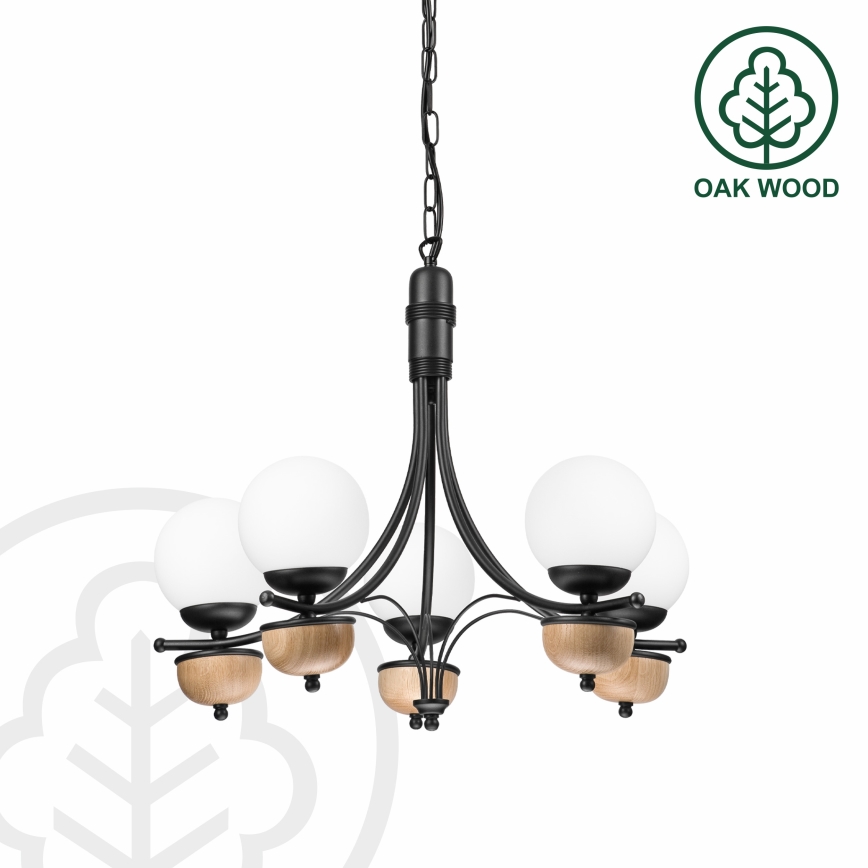 Brilagi - LED luster na lancu COTTAGE 5xG9/40W/230V bukva/bela