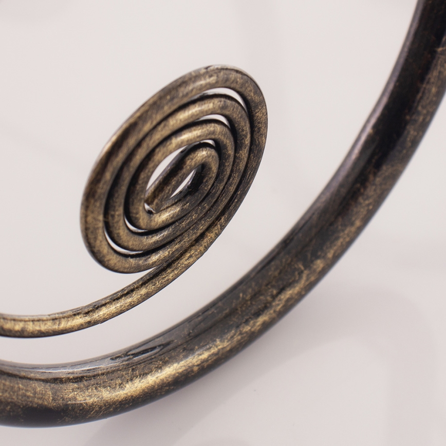 Brilagi - LED luster na lancu STEFANO 6xE14/40W/230V crna patina