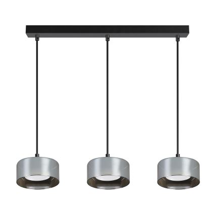 Brilagi - LED Luster na lanku AURA LUX 3xGX53/30W/230V crna/dimljena