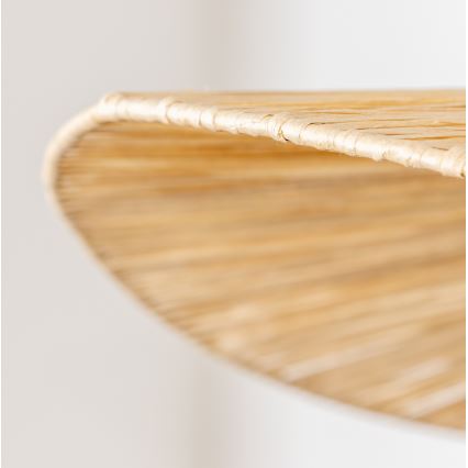 Brilagi - LED luster na lanku CERIA BOHO 1xE27/40W/230V, prečnik 80 cm, od rafije
