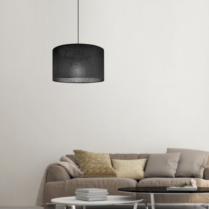 Brilagi - LED luster na sajli ANTHONY 1xE27/60W/230V hrast/crna
