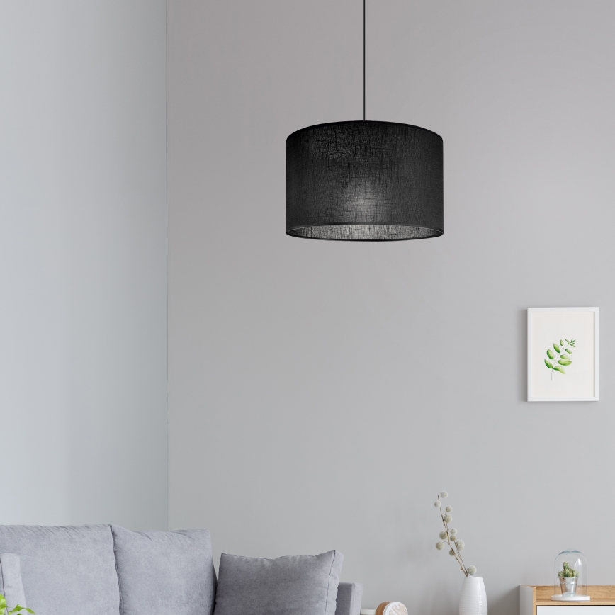 Brilagi - LED luster na sajli ANTHONY 1xE27/60W/230V hrast/crna