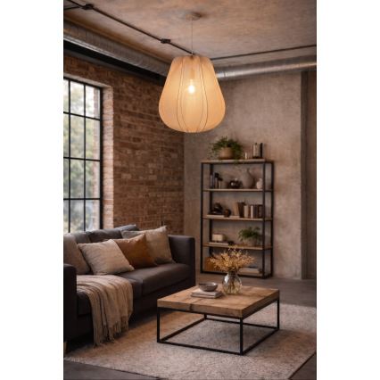 Brilagi - LED luster na sajli ARVEN 1xE27/8W/230V prečnik 37 cm bež