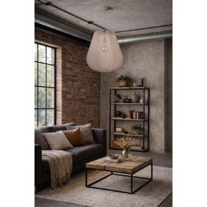 Brilagi - LED luster na sajli ARVEN 1xE27/8W/230V prečnik 37 cm bež